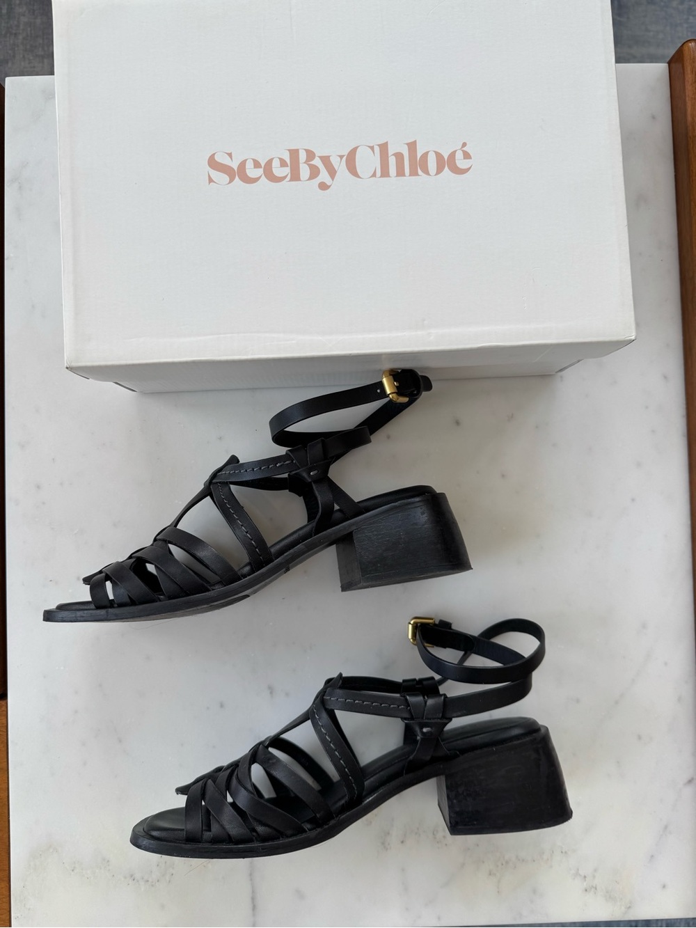 See By Chloe Wraparound Strappy Sandals
